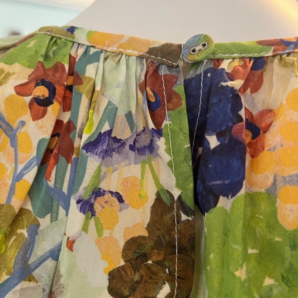 Entro Colorful Floral Blouse - Picture 7 of 10